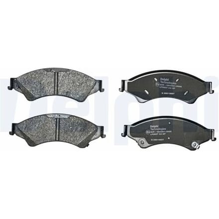 Remblokset DELPHI LP3937