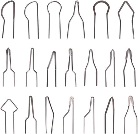 Pyrografie Draad Tips - Houtbrand Tips - Houtbewerking Decoratie - Hoge Temperatuur Legering - 1 mm - Zilver