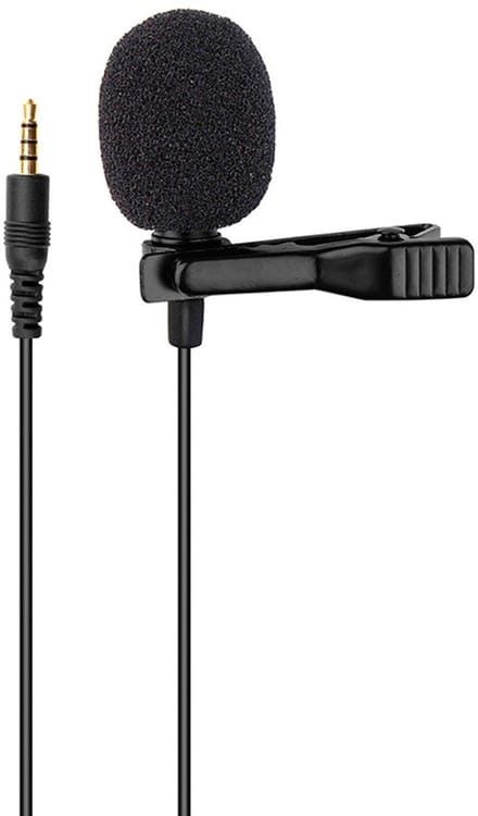 longziming -3.5mm Lavalier Microfoon – Draadgebonden Dasspeld Microfoon – Omnidirectioneel – 1.5m Kabel – Voor Smartphone, Camera, Laptop & PC – Heldere Geluidsopname