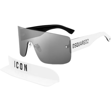 Dsquared2 ICON 0001/S VK6 Zonnebril - Heren - Wit