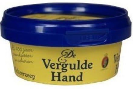 Vergulde Hand Scheerzeep 75gr