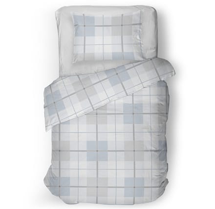Snoozing Ivy Dekbedovertrek - Eenpersoons - 140x200/220 cm - Blue