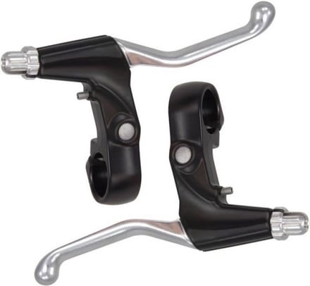 Remgreepset Saccon 3 vinger - zilver/zwart