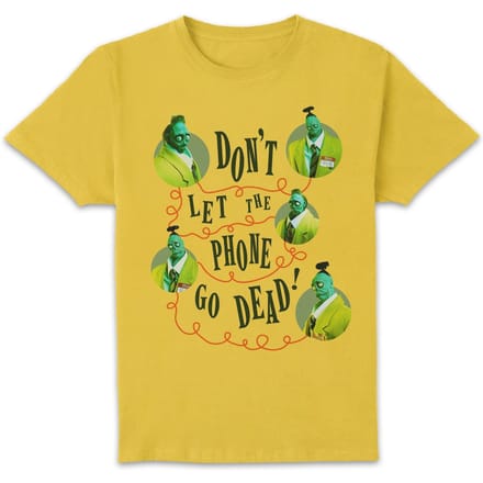 Beetlejuice Don't Let The Phone Go Dead Unisex T-Shirt - Yellow - S