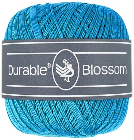 Durable Blossom - 371 Turquoise - Verfijnd Gemerceriseerd Katoen Garen