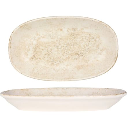 Bonna Serveerschaal - Nacrous - Porselein - 29x17 cm - set van 2