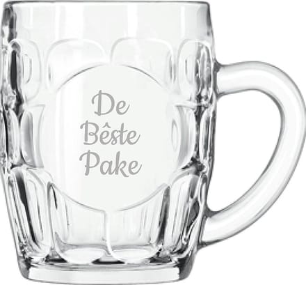 Gegraveerde Bierpul 55cl De Bêste Pake
