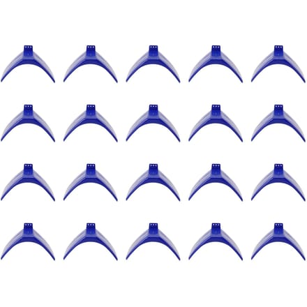 20 Stuks Vogel Rustrek Houder Plastic Duiven Standaard Frame Vogels Kweekbenodigdheden blue