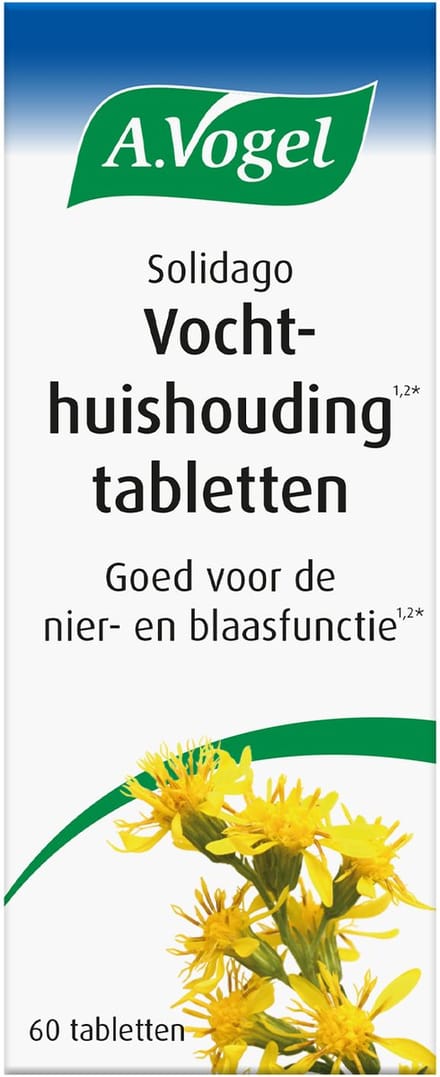 A.Vogel Solidago tabletten - Goed voor de nier- en blaasfunctie - 60 st