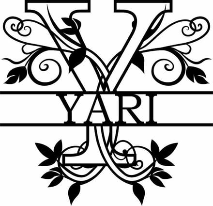 Wanddecoratie | Gepersonaliseerde letters A t/m Z - L (40cm)