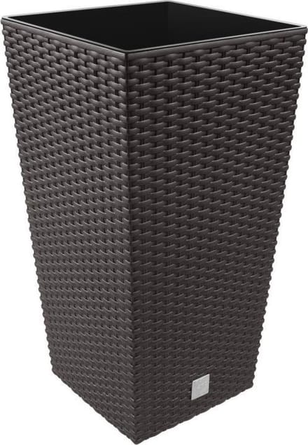 Bloempot Bloembak Rato Square 40x40x75cm UMBER BRUIN Prosperplast