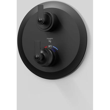 Steinberg Series 350 Ready-to-install set for concealed thermostat with 2-way diverter 350 4133 3 S