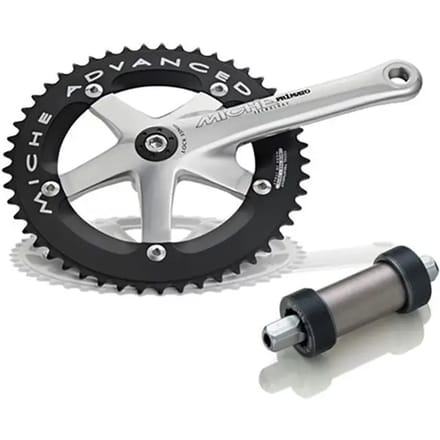 Stalen crankstel Miche Pista Advanced 144 BCD
