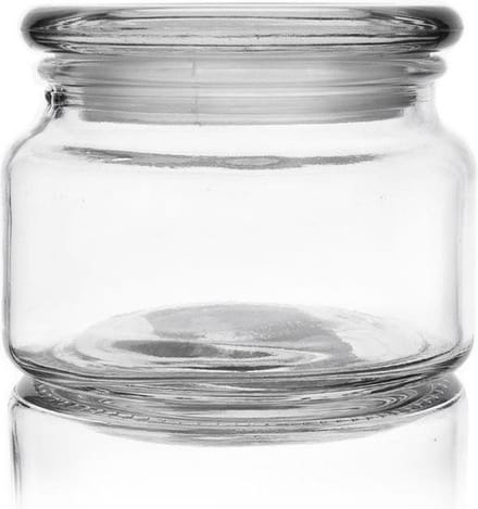 Voedselcontainer Glas 380 ml - Vershoudbakjes - Vershouddoos - Bakjes - Diepvriesbakjes - Vershouden