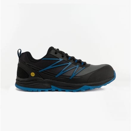 PUXAL Heren Veiligheidsschoenen Zwart/Blauw