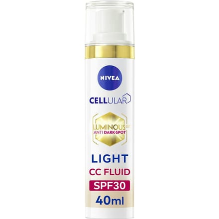 Nivea Luminous630 Anti Dark-Spots CC Fluid 3in1 Light - 40 ml