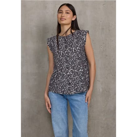 Blousetop met ruches