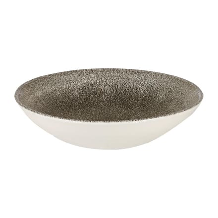Churchill Raku Quartz Black Evolve Coupe Kom 18.4cm (12 stuks)