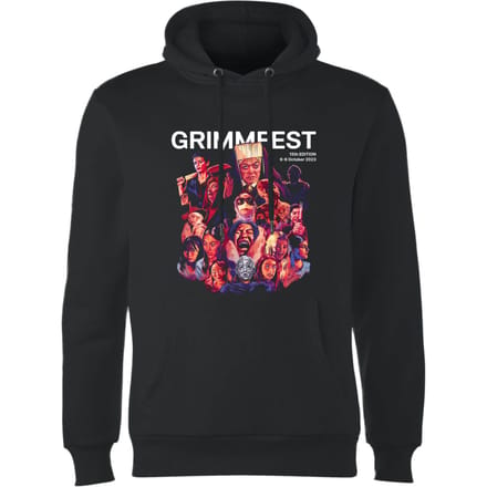 GRIMMFEST 2023 Hoodie - Black - S - Zwart