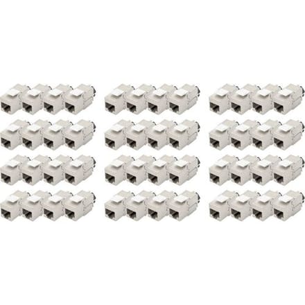 Digitus DN-93617-48 RJ45-inbouwmodule Keystone CAT 6A 48 stuk(s)