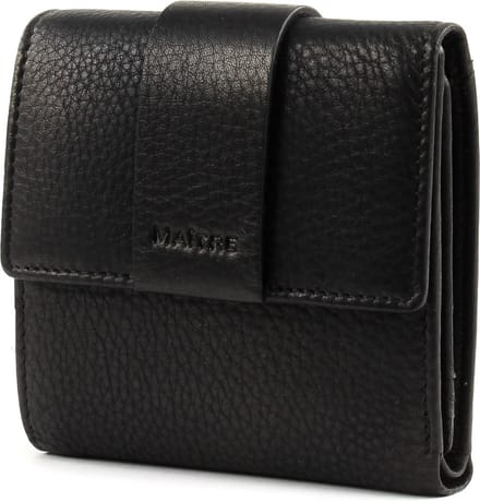 Maître Leren Portemonnee Kirschroth Dalene Wallet SQ5F Black Zwart