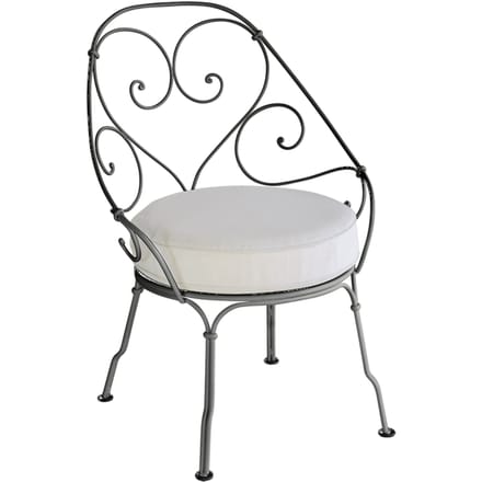 Fermob - 1900 Fauteuil Cabriolet - 42 drop - grijswit - 4 - 6 Wochen