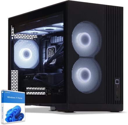 Sedatech Waterkoeling Kantoor PC • Intel Core Ultra 5 245K 14x 3.6GHz • Intel Graphics • 32Gb DDR5 • 1Tb SSD M.2 • WiFi • Bluetooth, USB C • Windows 11 • Desktop computer