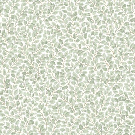 Boråstapeter Vliesbehang 7662 - Falsterbo III - Botanisch Wit - 53cm x 10.05m