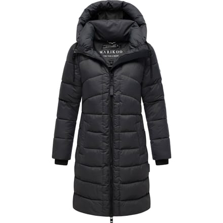 Marikoo dames wintermantel Kaltnäschen met afneembare capuchon