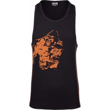 Gorilla Wear Monterey Tank Top - Zwart/Oranje - S/M