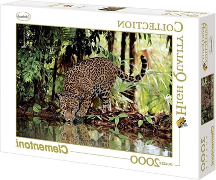 Clementoni Puzzel Leopard 2000 van hoge kwaliteit