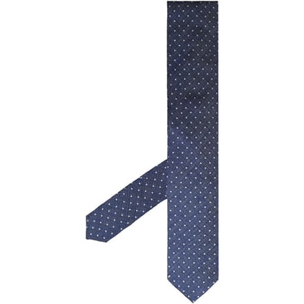 Hackett London Bedrukte Mini Pindot Herenstropdassen Blauw