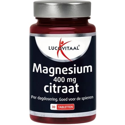 Lucovitaal Magnesium Citraat tabletten 400 mg 30 tabletten