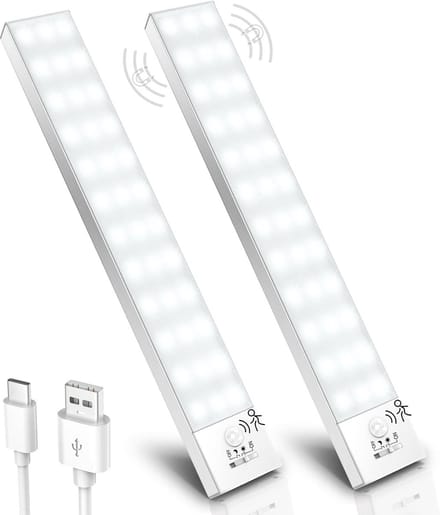 LED Verlichting met Bewegingssensor voor Keukenkast, 23 cm, Koel Wit Licht