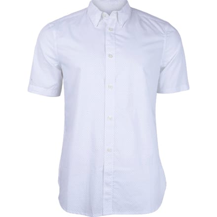 French Connection Design Ss White Dots Taglia: XS | Camicie Casual Outlet | Uomo | Bianco