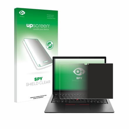 upscreen - privacy screenprotector voor Lenovo ThinkPad L13 2-in-1 Gen 5 - Folie Beschermfolie Blauwlichtfilter