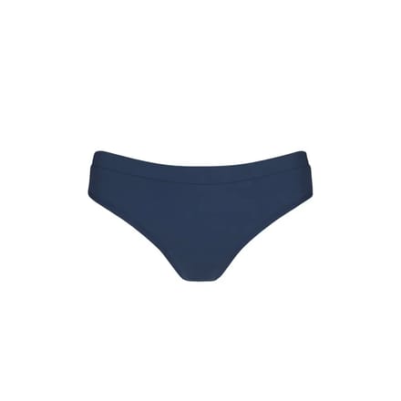 Bikinibroekje met labeldetail model 'SOLID'