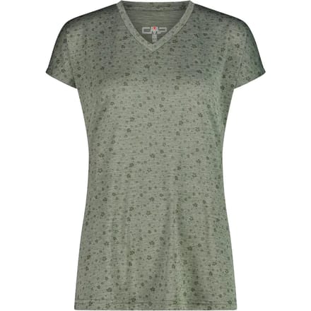 T-shirt van jersey met bloemenprint dames CMP