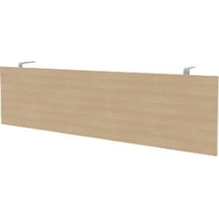 ARLON-OFFICE privacyscherm, geschikt voor Arlon Office bureaus, breedte 1600 mm, eiken decor