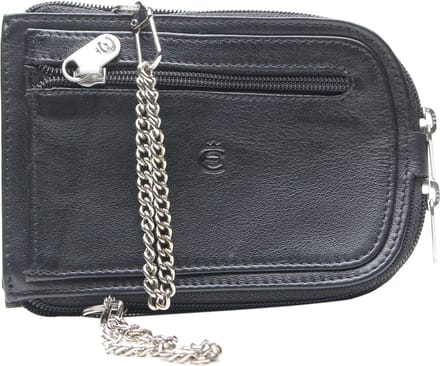 Esquire Sleutelgeval Logo Key Case Black Zwart