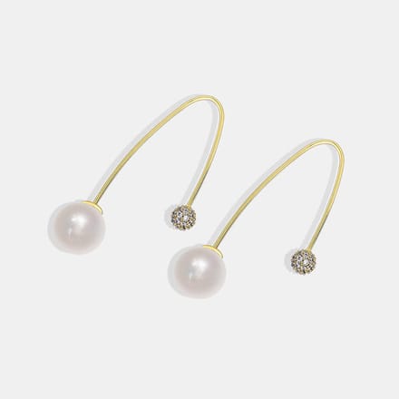 Oorhangers met Parel en Glans – Tijdloos Design | Twinolo