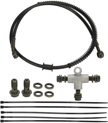 Allecto - Gevlochten Hydraulische Remslang Tee-set - 102 Cm