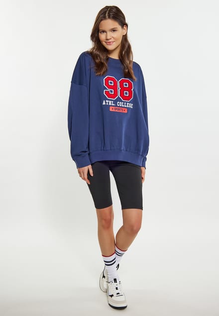 Mymo Sweatshirt Dames marine