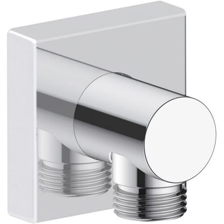 Duravit wall connection elbow with square rosette UV0630011010