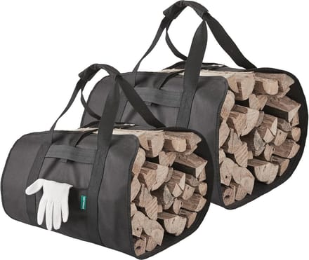Log Carrier voor Brandhout - 2 Stuks