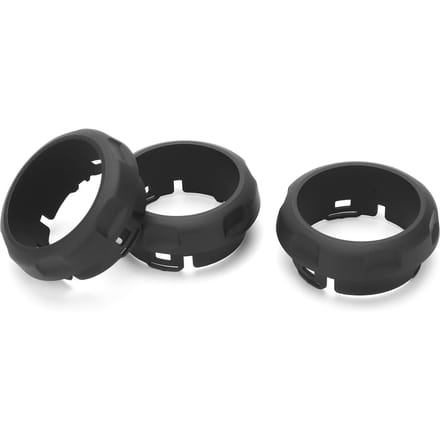 3 stuks Airconditioning Schakelknop Covers Ringen Vervanging voor Land Rover Discovery 4Sport gray