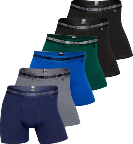 JBS heren 6P bamboe boxers multi II