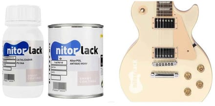NitorLACK N167018108 NitorPOL Polyurethaanlak Antique Ivory – 500 ml + 250 ml Verharder