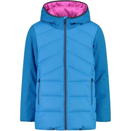 Lange meisjesjas met capuchon CMP