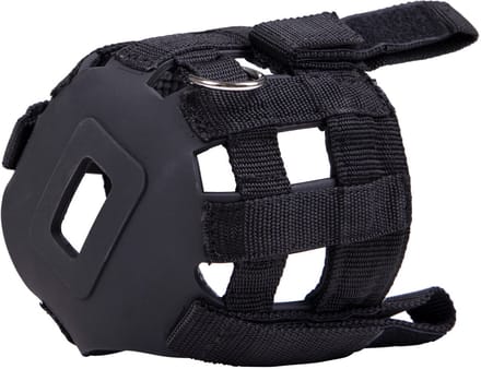 QHP - Graasmasker Attachable - Zwart - Mini Shet